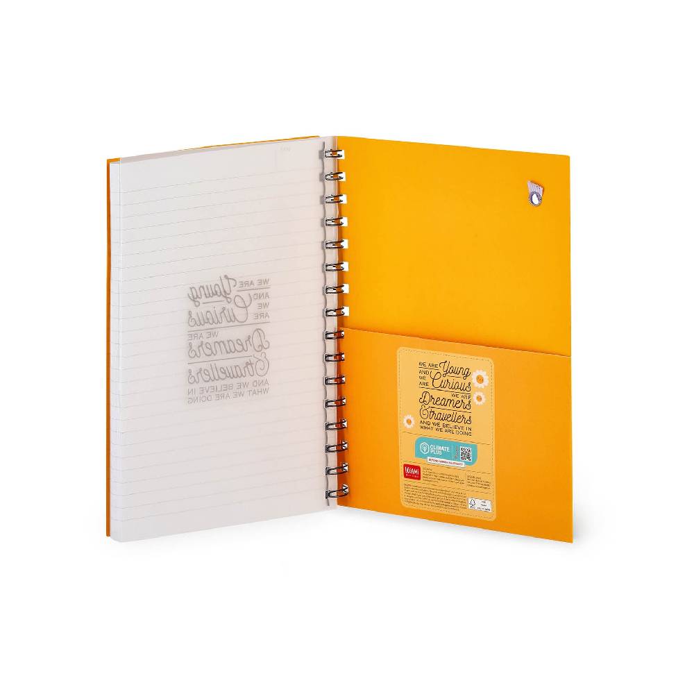 Legami Quaderno a Righe con Spirale - Foglio A5 2025