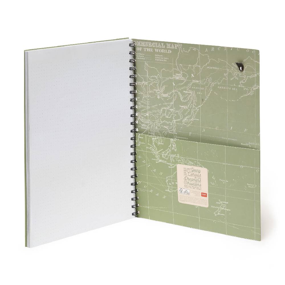 Legami Trio - Quaderno con Spirale 3 in 1 - Foglio A4 Pezzi Unici