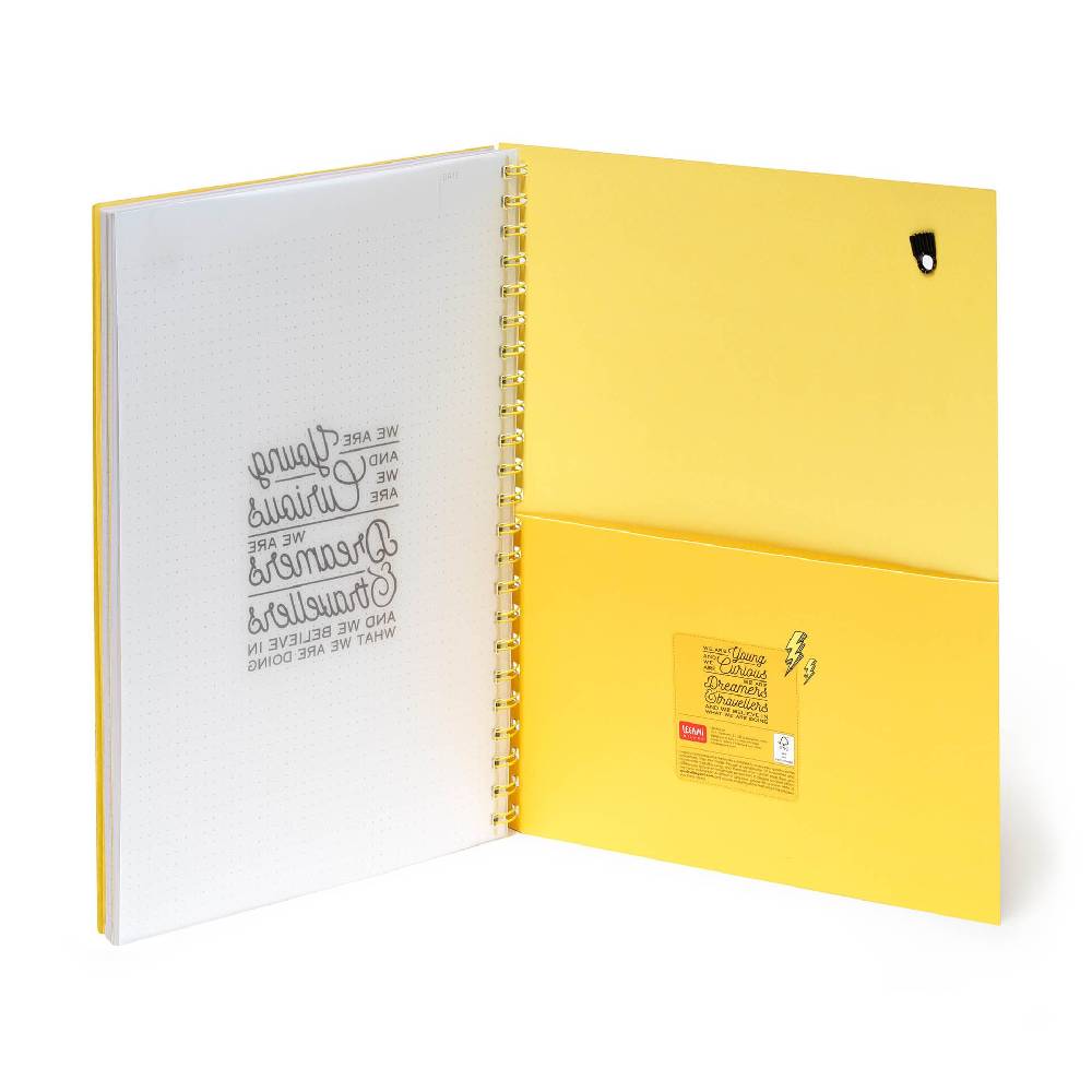 Legami Trio - Quaderno con Spirale 3 in 1 - Foglio A4 Soddisfazione Garantita