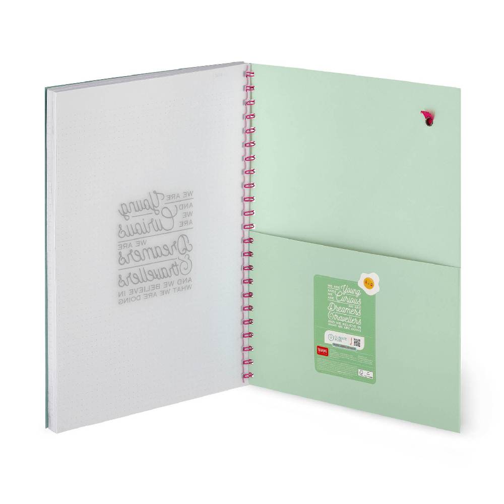 Legami Trio - Quaderno con Spirale 3 in 1 - Foglio A4 Consegna Veloce