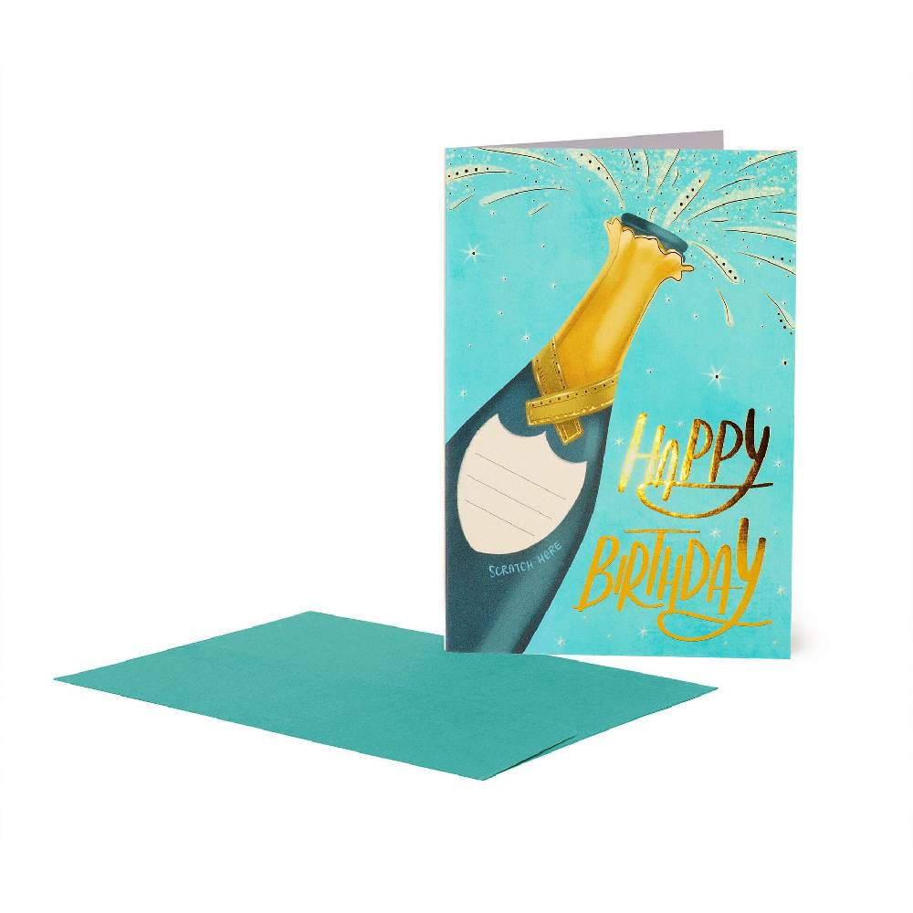 Legami Biglietto di Auguri Gratta e Scopri - Bottle
