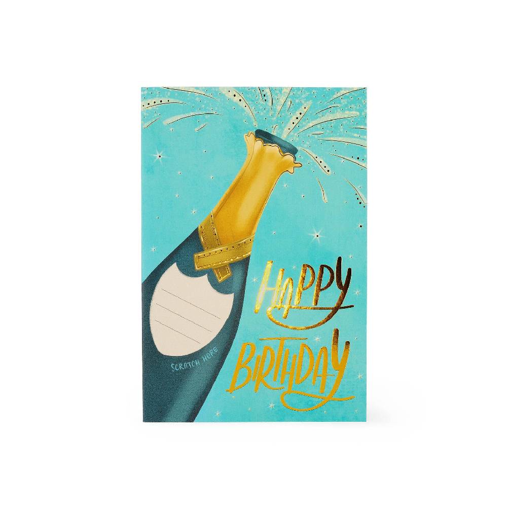 Legami Biglietto di Auguri Gratta e Scopri - Bottle Italia