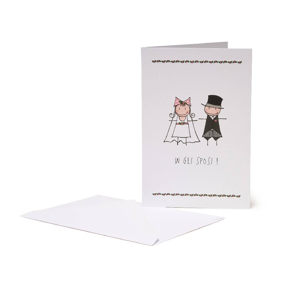 Legami Biglietto d'Auguri - W gli Sposi