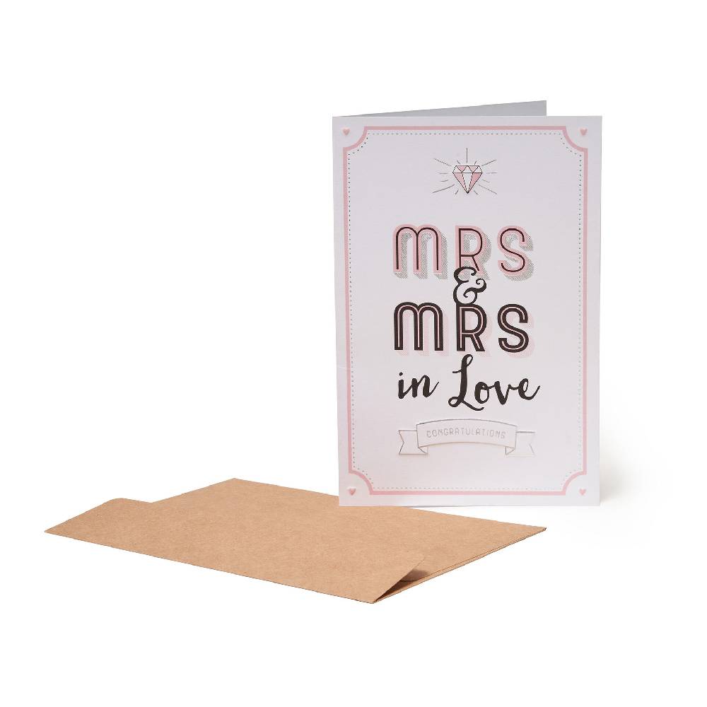 Legami Biglietto di Congratulazioni - Mrs&Mrs