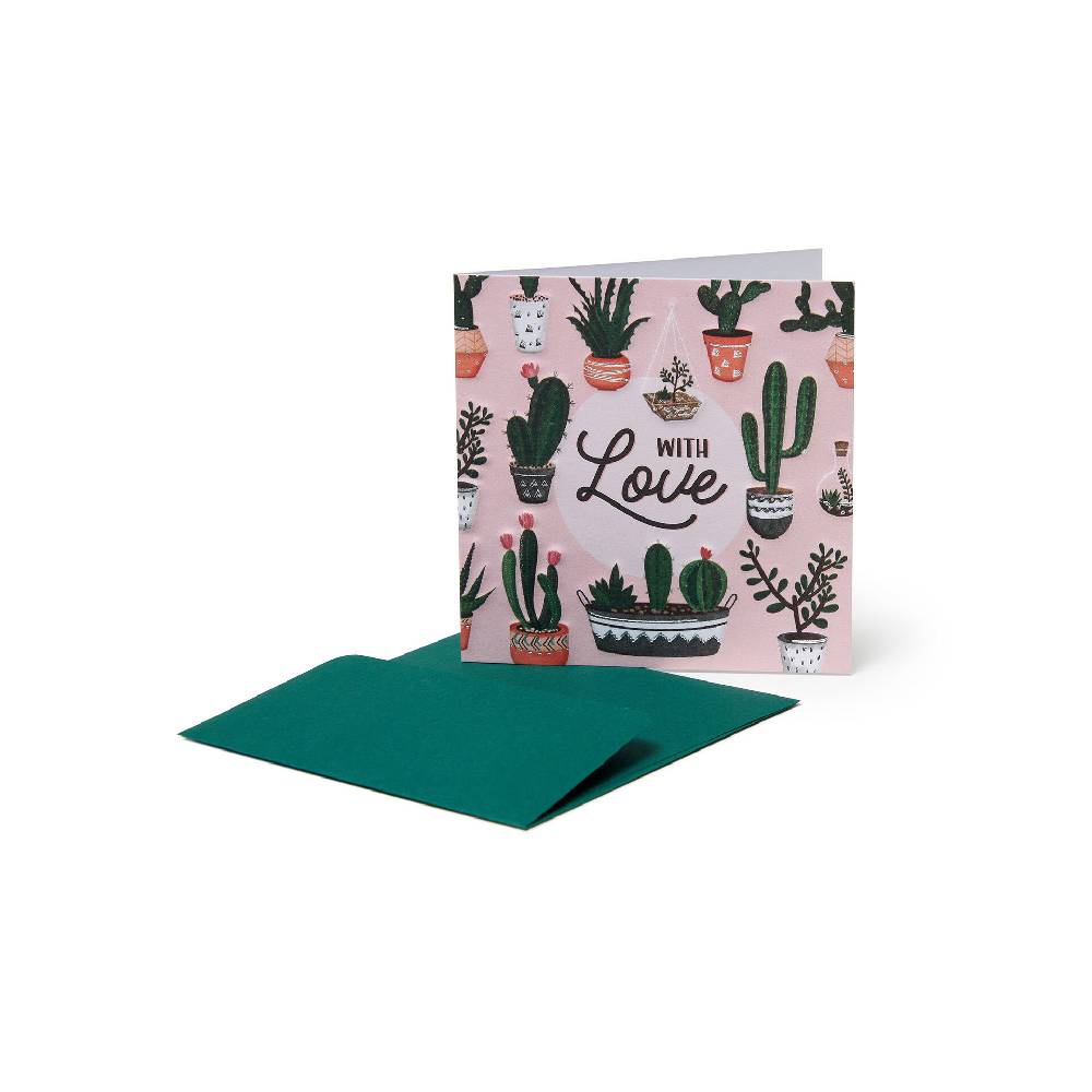 Legami Mini Biglietto d'Auguri - Cactus Love