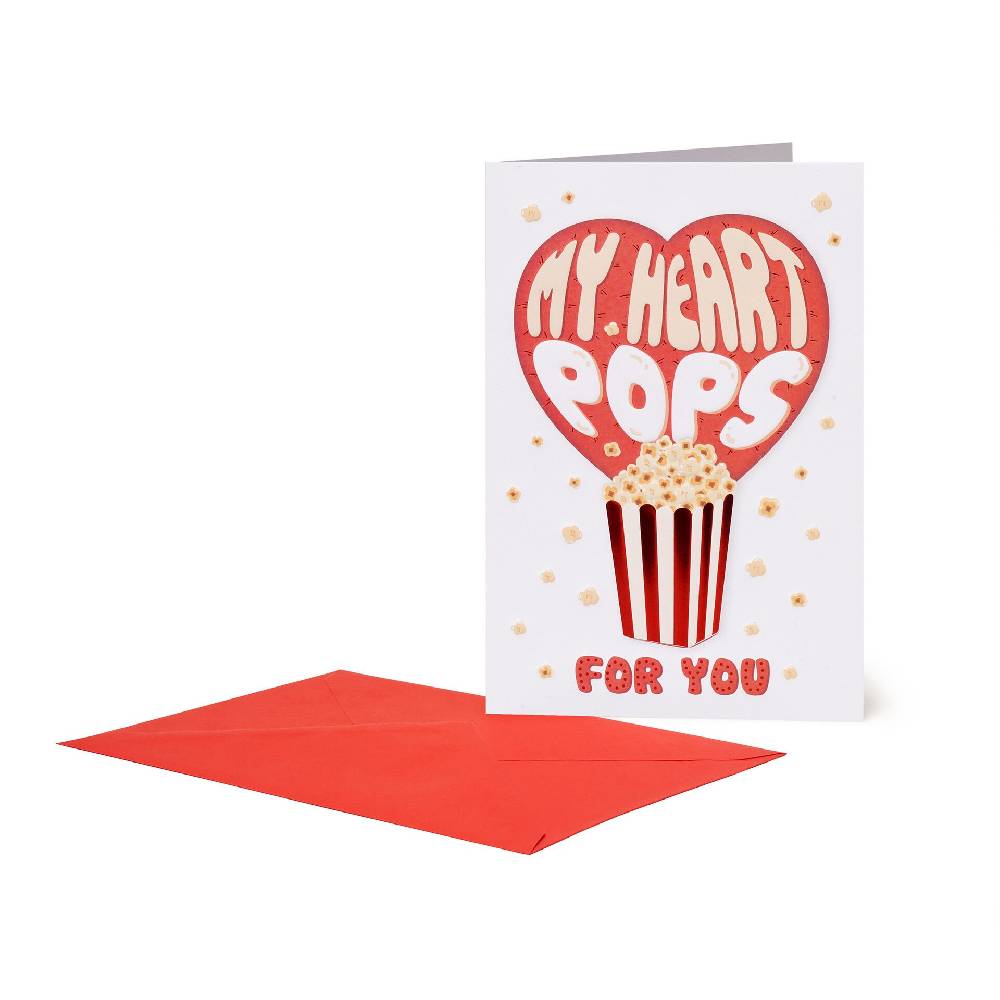 Legami Biglietto per Ogni Ricorrenza - Popcorn