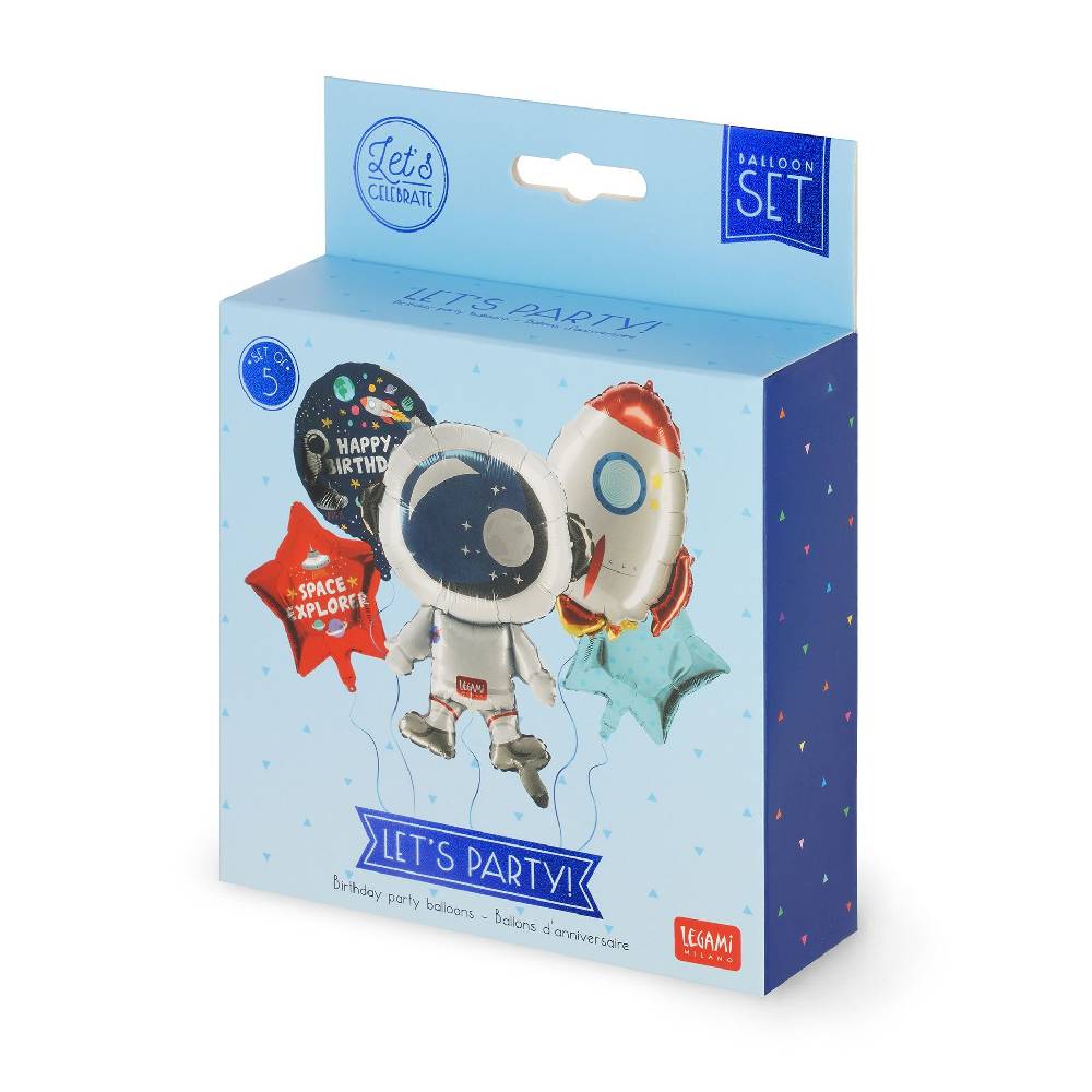 Legami Set di 5 Palloncini per Festa di Compleanno - Let's Party Offerta migliore