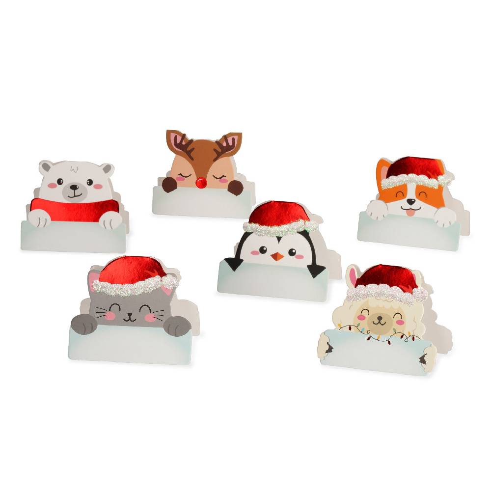 Legami Set di 12 Segnaposto Natalizi