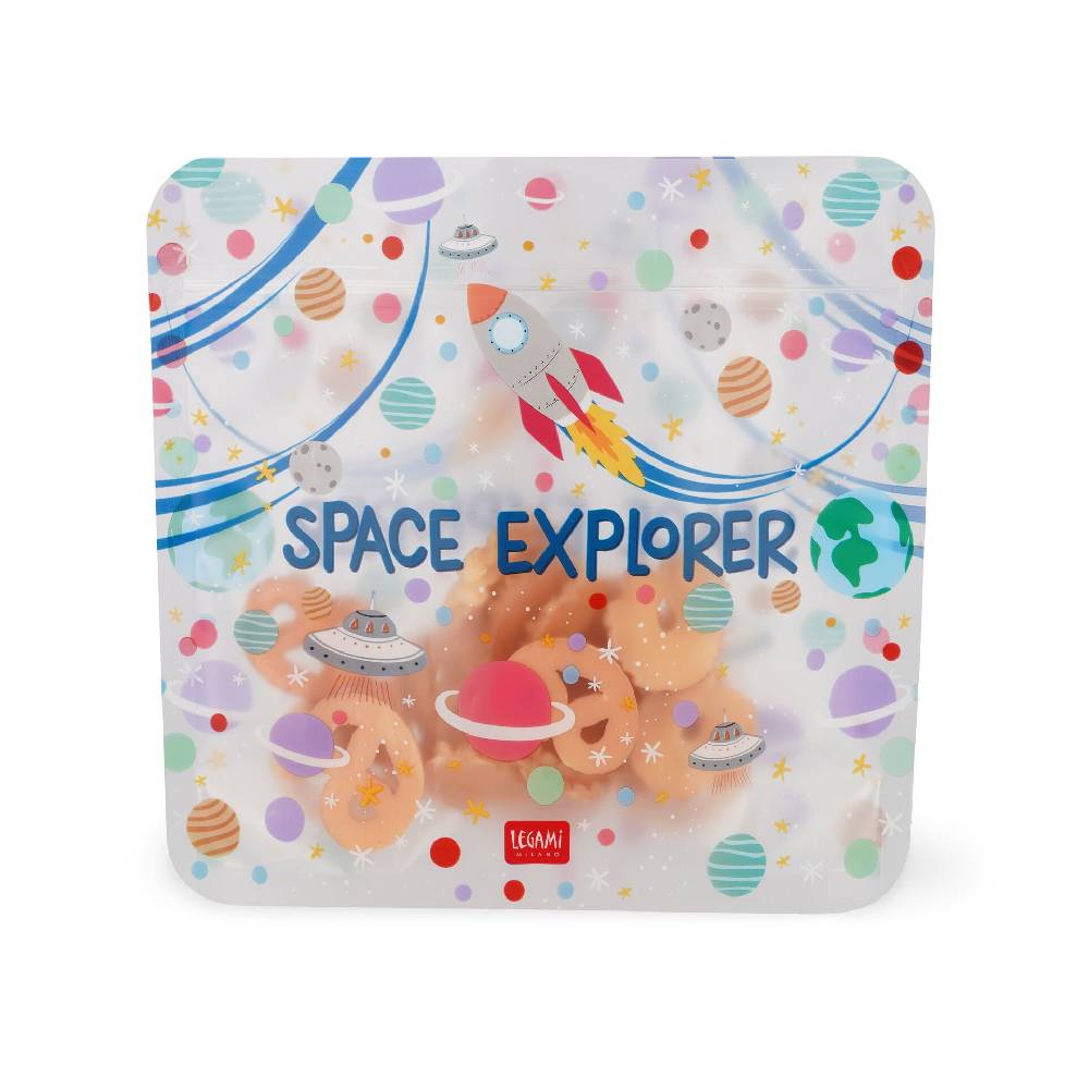 Legami Set di 3 Buste per Alimenti - Snack Bags