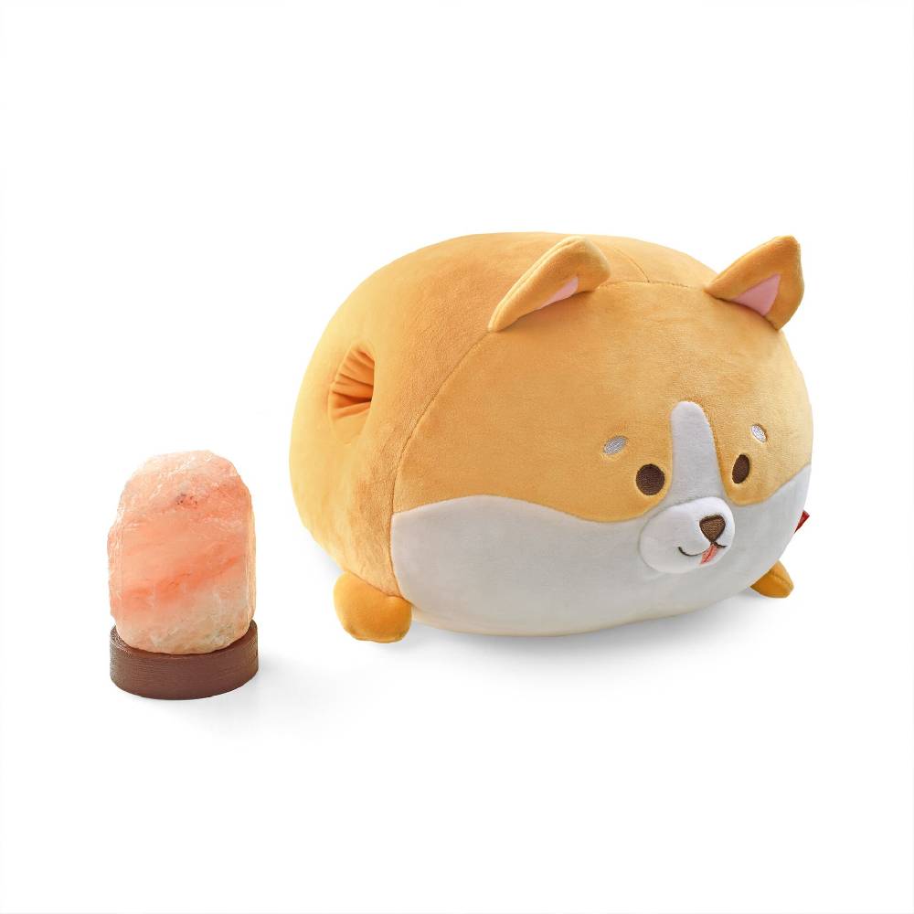 Legami Set Cuscino Corgi e Himalayan Salt Lamp Officina