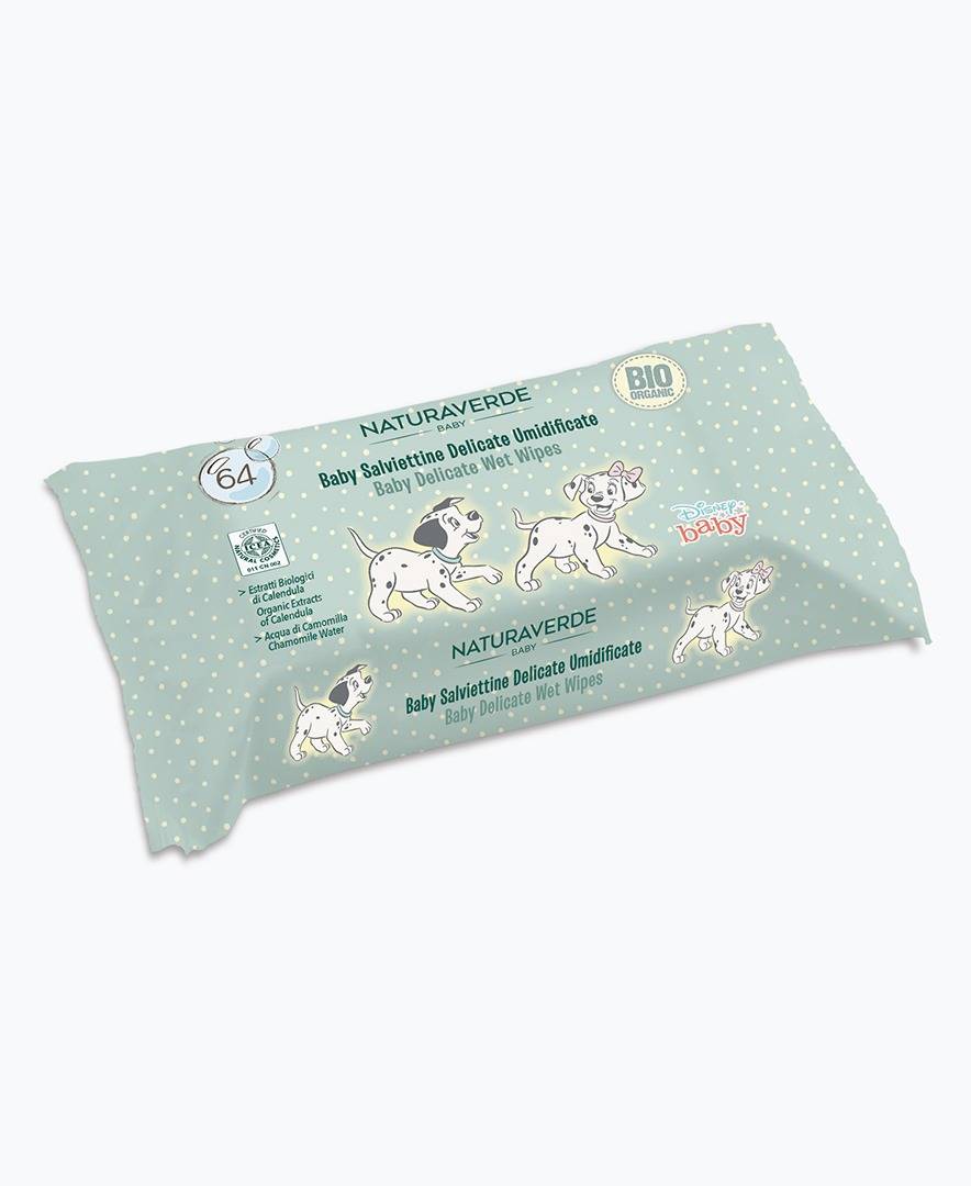 Naturaverde DISNEY BABY SALVIETTINE ULTRA SOFT 64 PZ