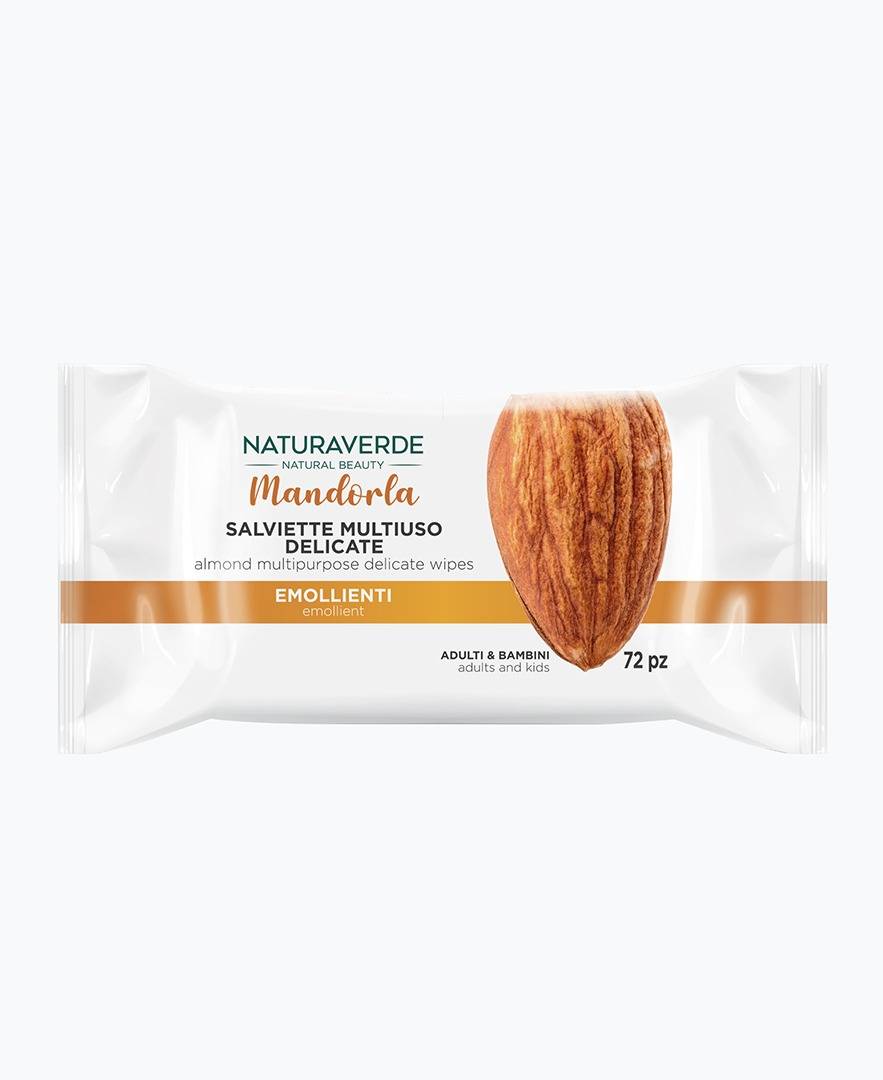 Naturaverde SALVIETTE MULTIUSO DELICATE MANDORLA Sconto