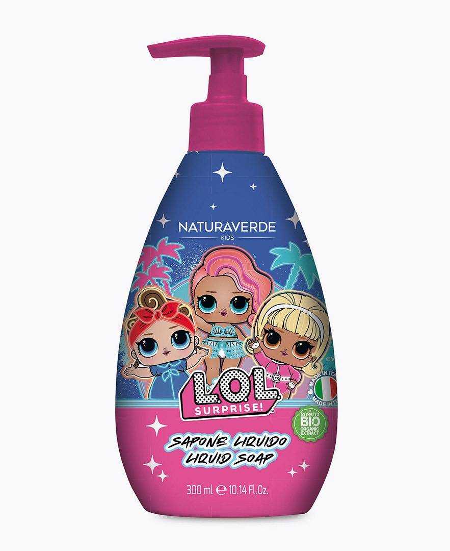 Naturaverde L.O.L. SURPRISE! SAPONE LIQUIDO 300ML In Linea