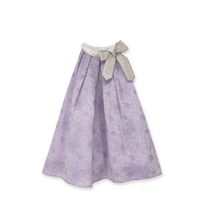 La Stupenderia LILAC DRESS WITH FLOWERS Saldi Di Fabbrica