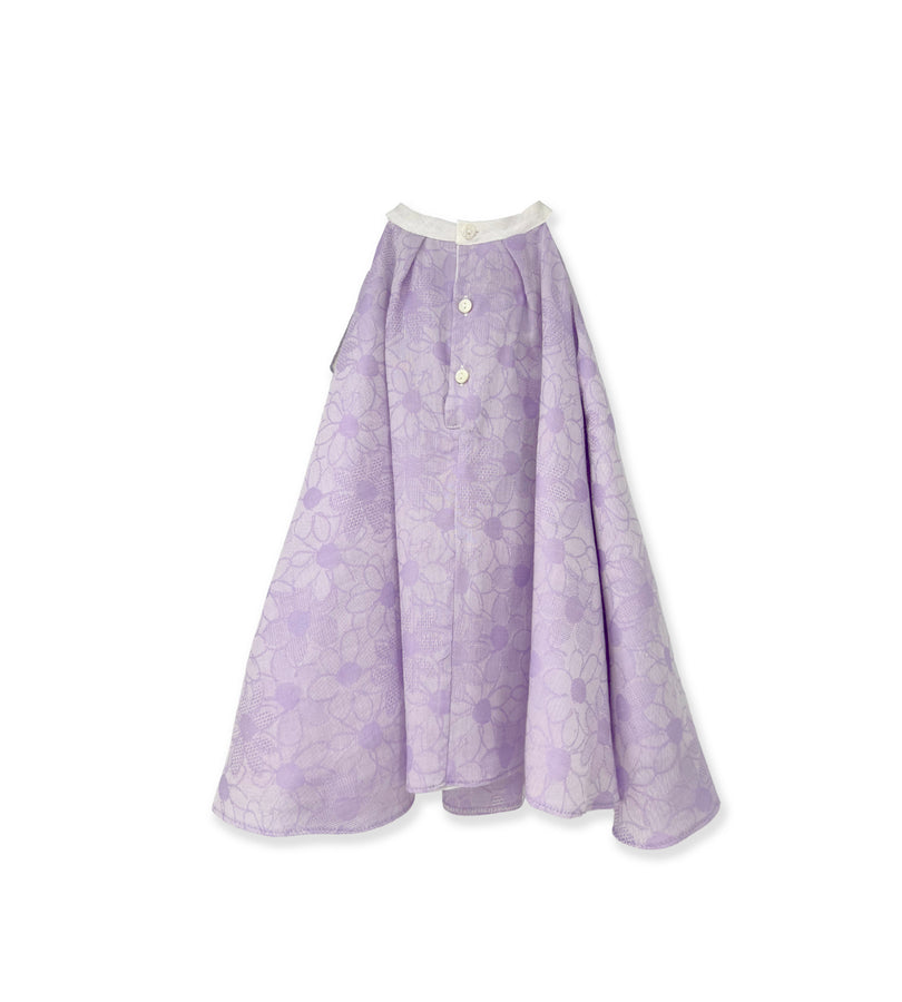 La Stupenderia LILAC DRESS WITH FLOWERS Saldi Di Fabbrica