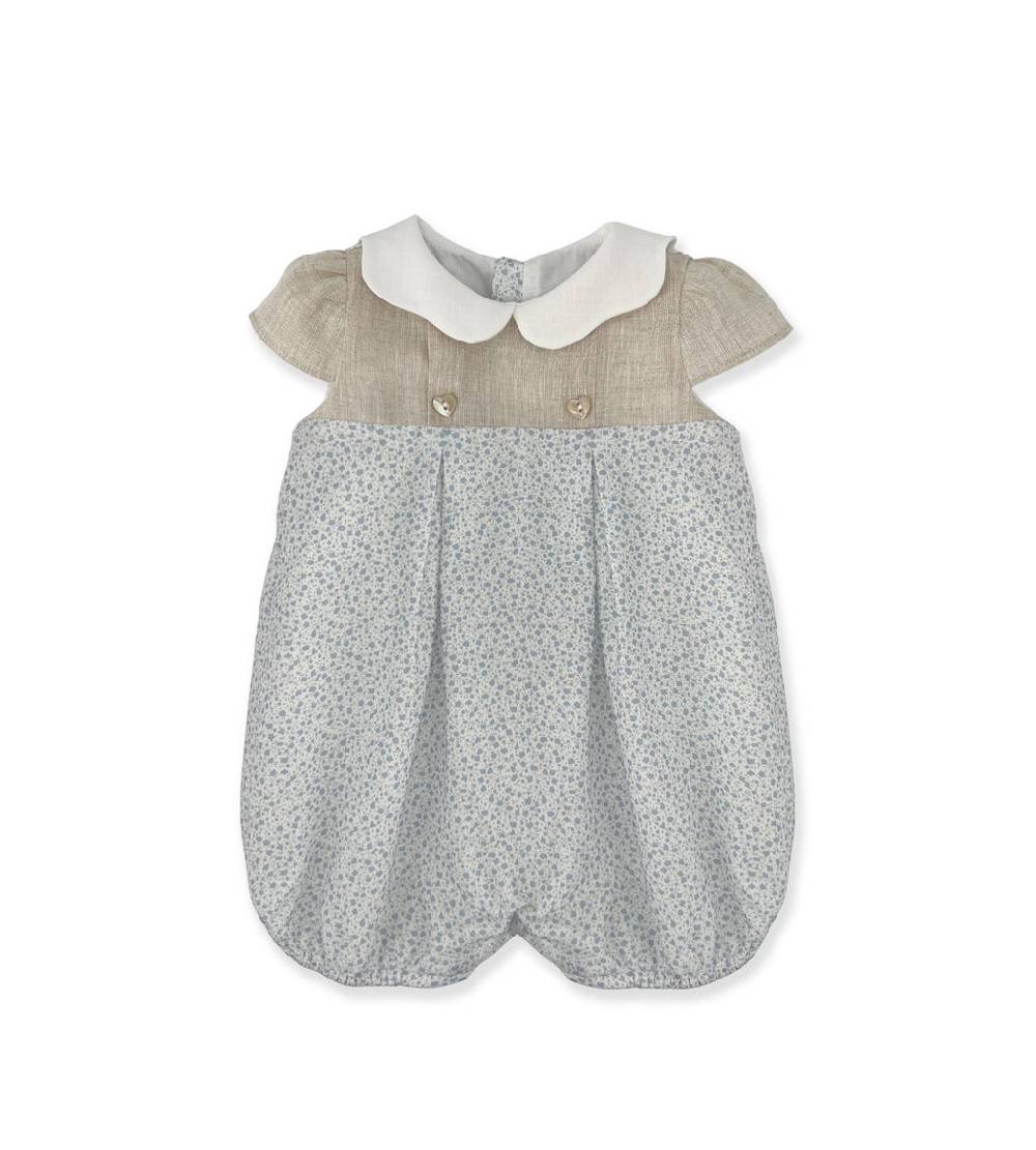 La Stupenderia BLUE FLOWER ROMPER