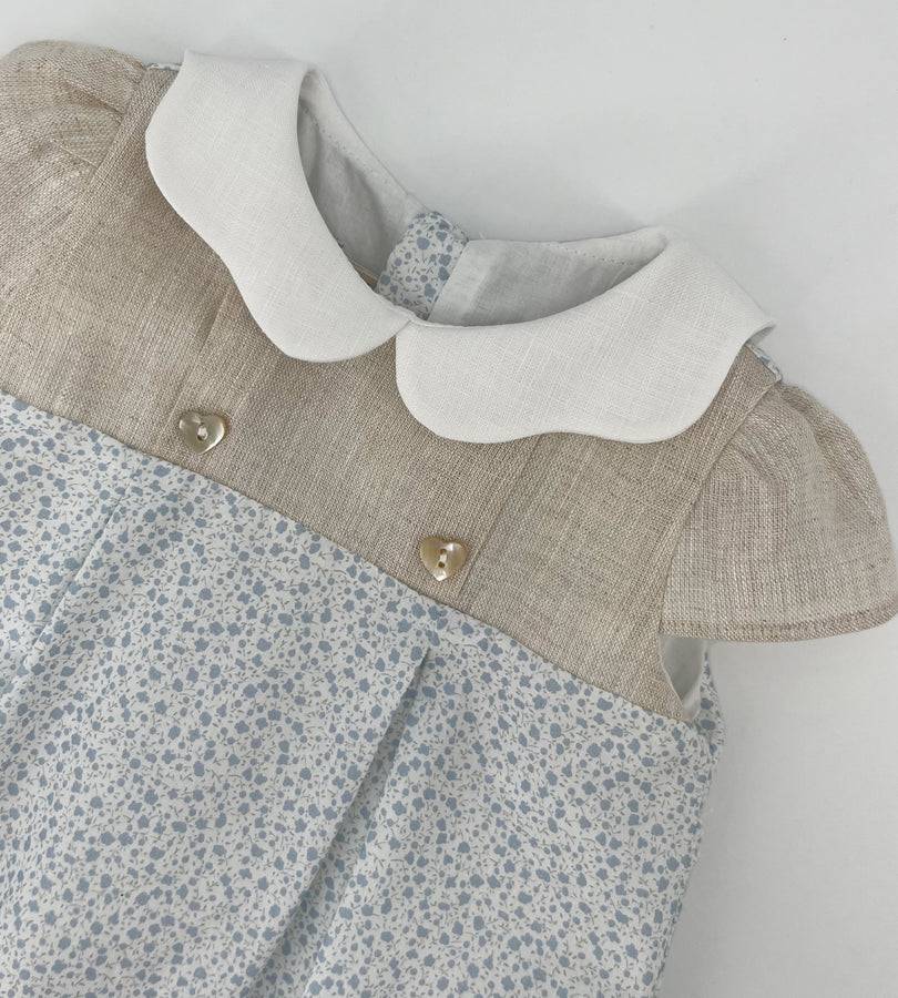 La Stupenderia BLUE FLOWER ROMPER Promozione Limitata