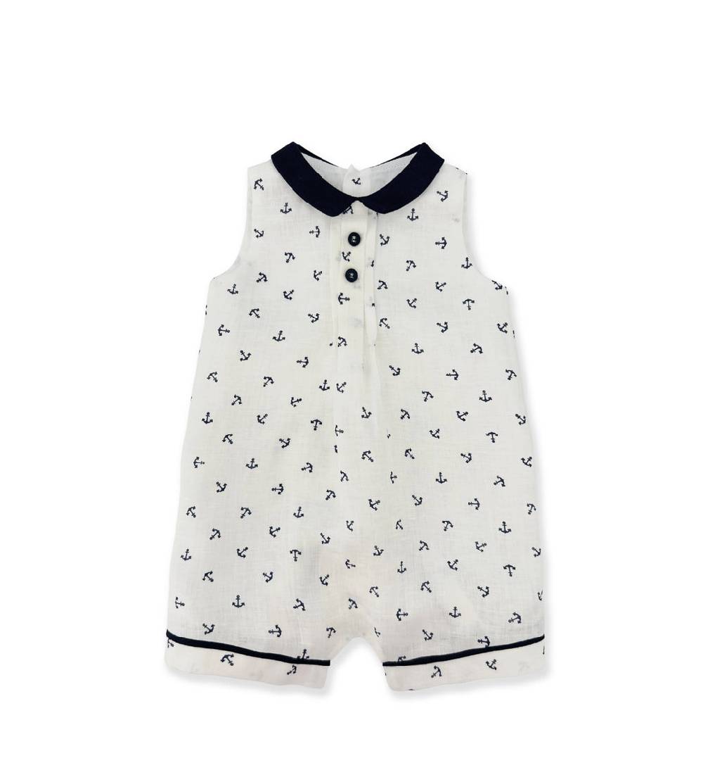 La Stupenderia ROMPER WITH ANCHORS
