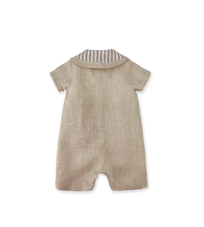 La Stupenderia PAGLIACCETO MARINARETTO BEIGE Sottocosto
