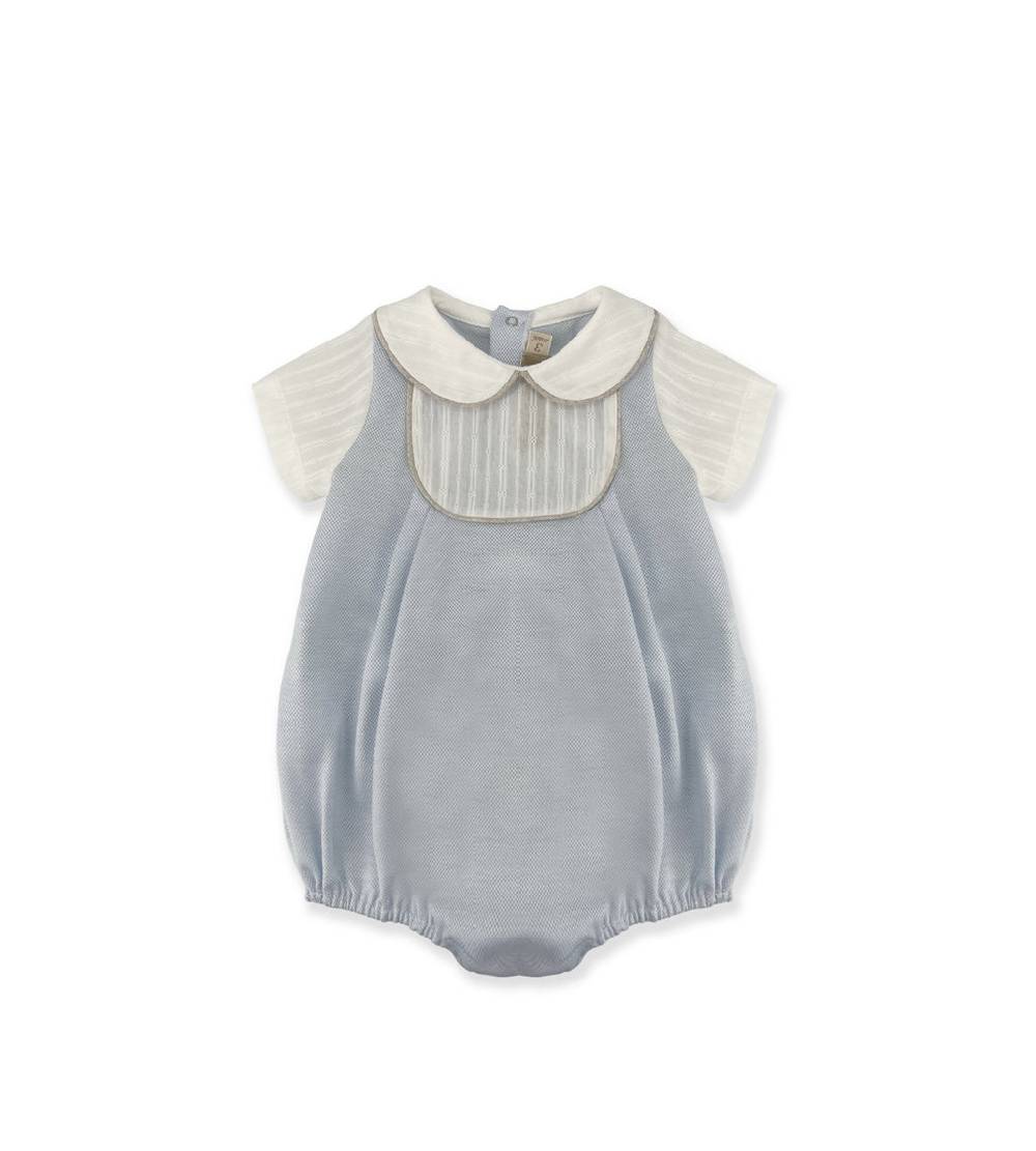La Stupenderia BLUE AND WHITE ONESIE