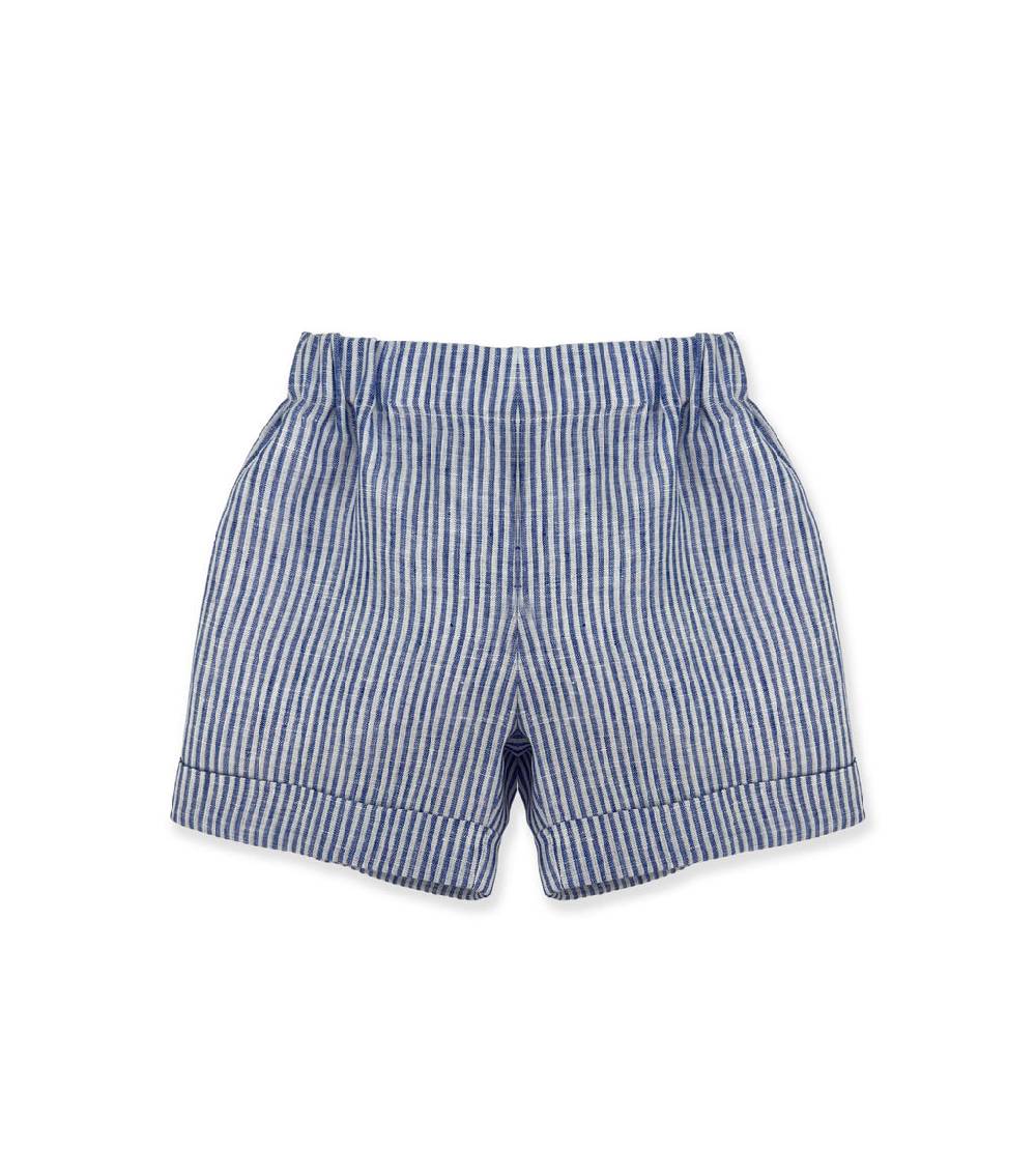 La Stupenderia BERMUDA RIGHE BLU In Saldo