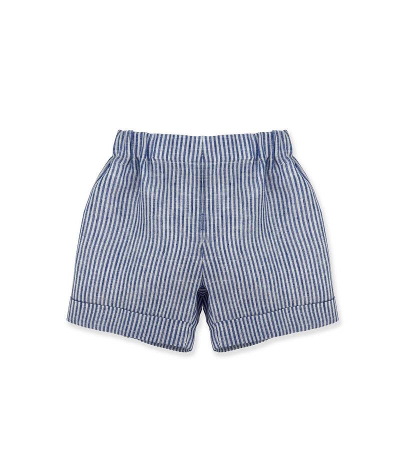 La Stupenderia BERMUDA RIGHE BLU In Saldo