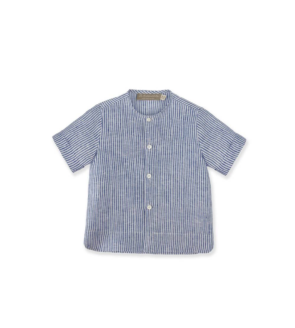 La Stupenderia CAMICIA RIGHE BLU Italy
