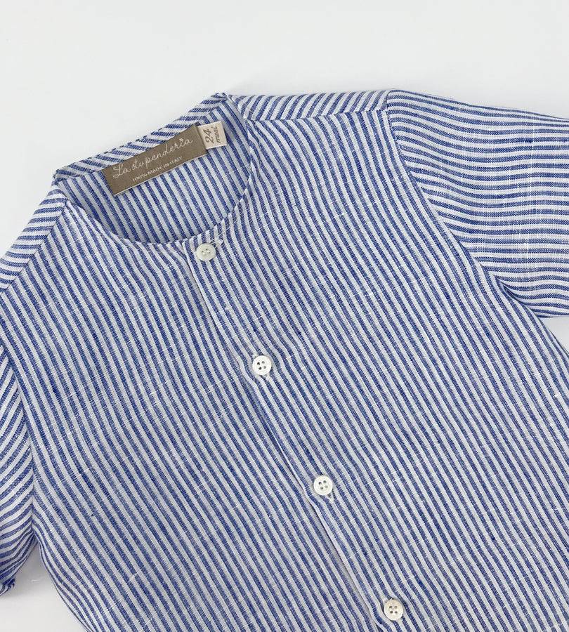 La Stupenderia CAMICIA RIGHE BLU Italy