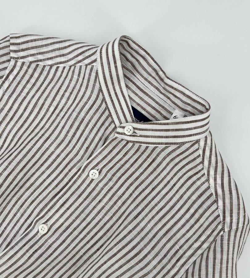 La Stupenderia CAMICIA RIGHE TABACCO Pezzi Unici