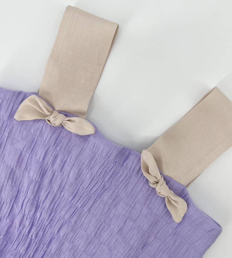 La Stupenderia TOP GOFFRATO LILLA Fino Al -60%