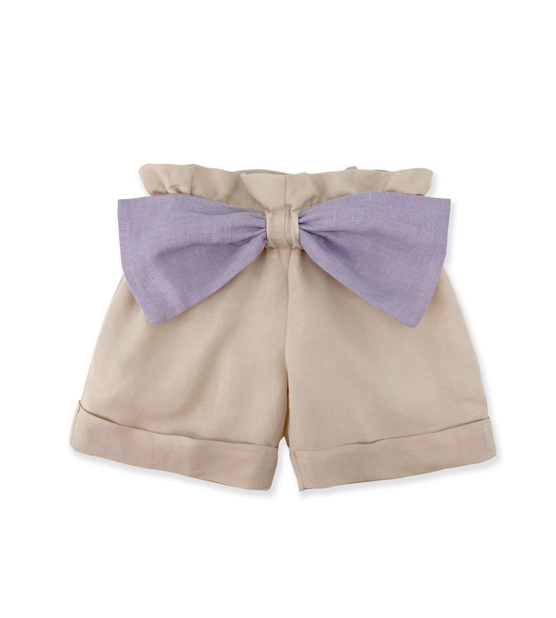 La Stupenderia LILLA AND BEIGE SHORTS Affare Del Giorno