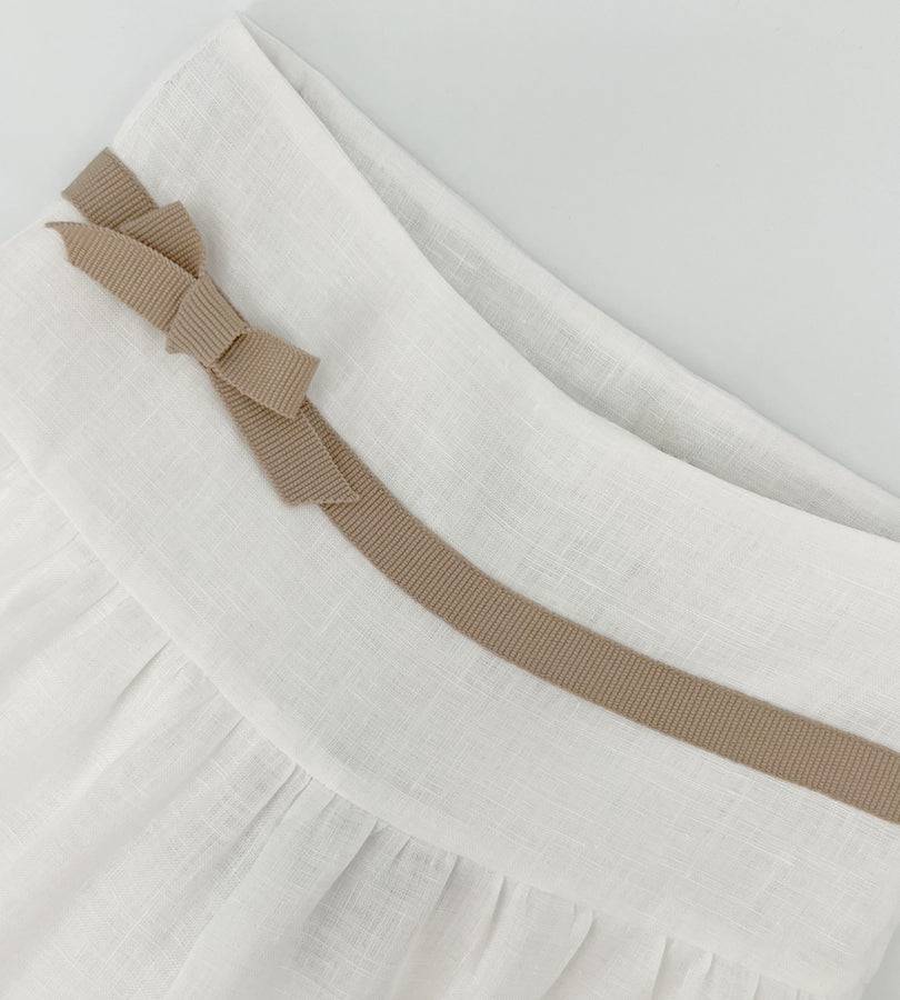La Stupenderia PANTALONE PALAZZO BIANCO In Vendita
