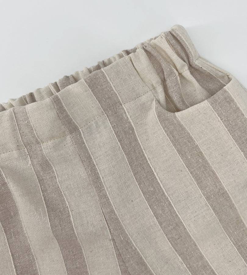 La Stupenderia BERMUDA RIGHE BEIGE I Più Venduti