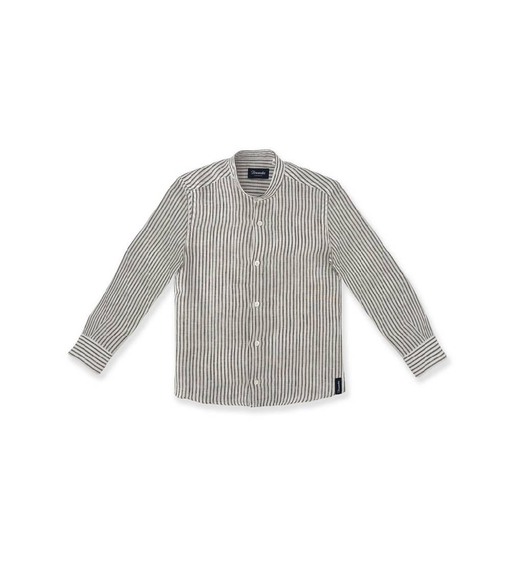 La Stupenderia CAMICIA RIGHE VERDI 2025