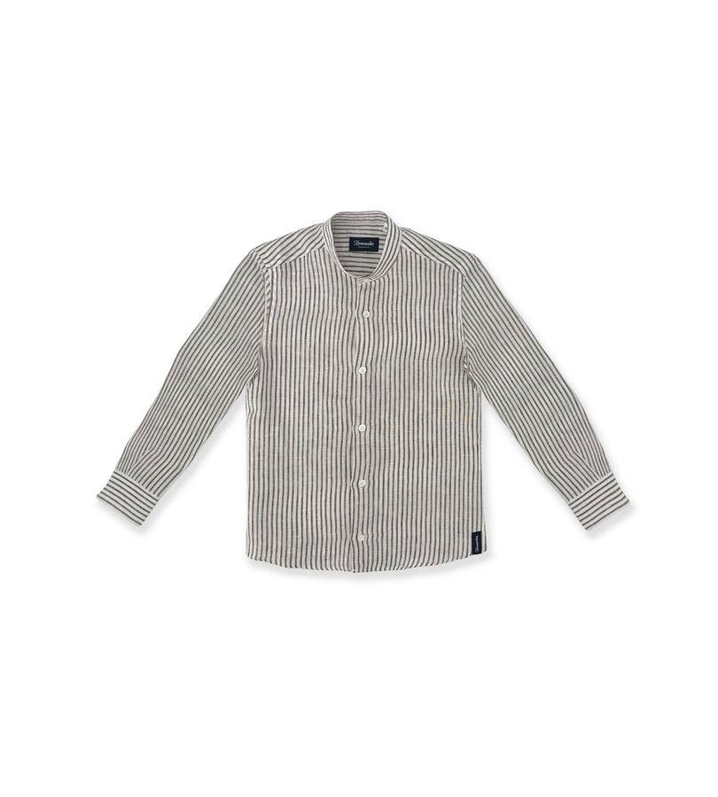 La Stupenderia CAMICIA RIGHE VERDI 2025