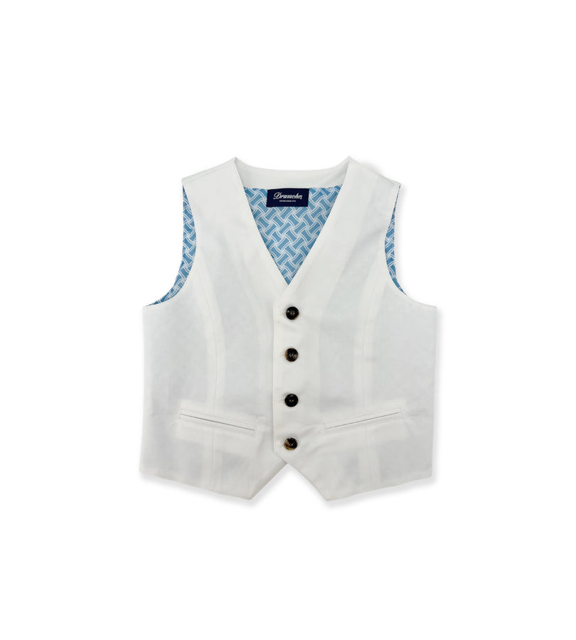 La Stupenderia WHITE VEST Spedizione Gratuita