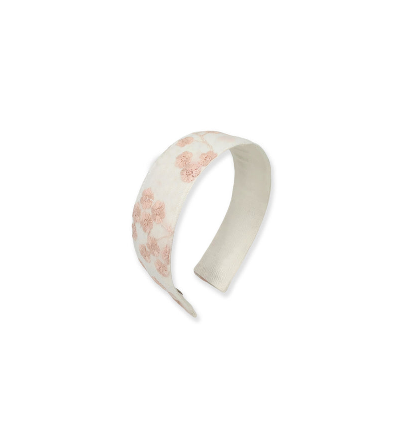 La Stupenderia PINK EMBROIDERED HEADBAND Sconto