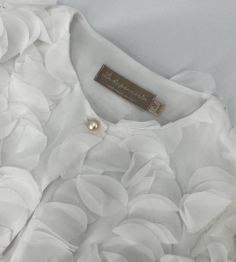 La Stupenderia WHITE JACKET WITH PETALS Offerte