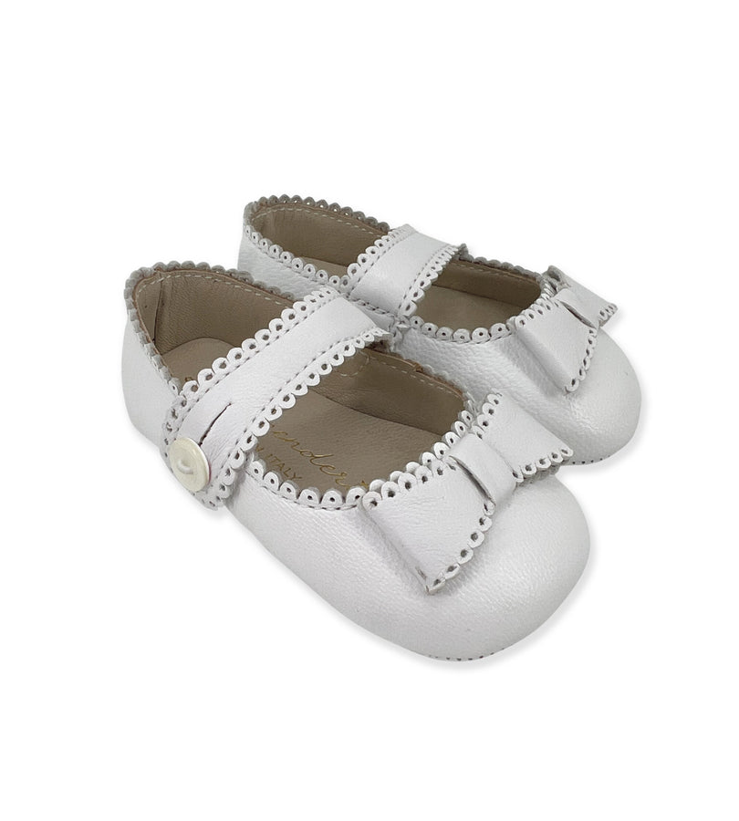 La Stupenderia WHITE BALLERINA WITH BOW Nuova