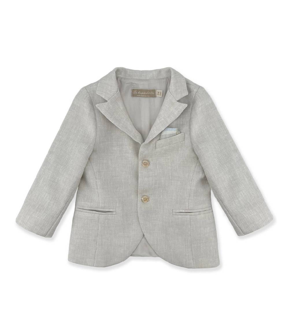 La Stupenderia BEIGE LINEN JACKET Sconto