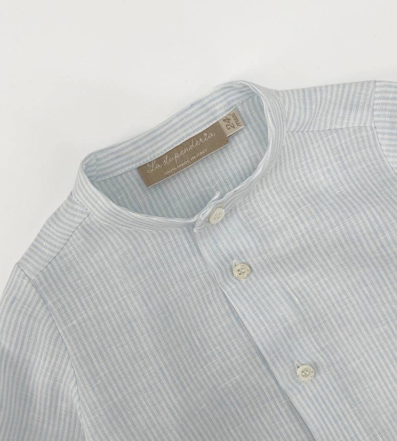 La Stupenderia STRIPED LINEN SHIRT Economico