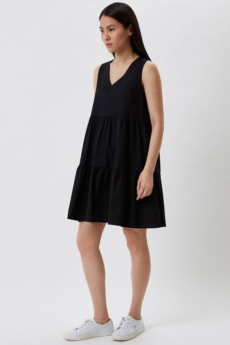 Pietro Brunelli MELODY | Abito Premaman Nero con scollo a V In Saldo