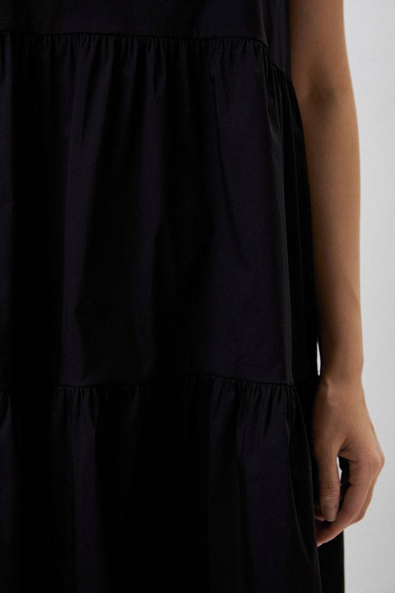 Pietro Brunelli MELODY | Abito Premaman Nero con scollo a V In Saldo
