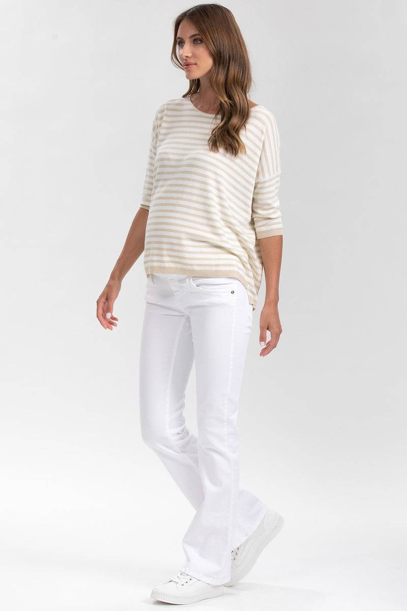 Pietro Brunelli GRADUATED FLARE | Jeans Premaman Svasati Bianchi Italia