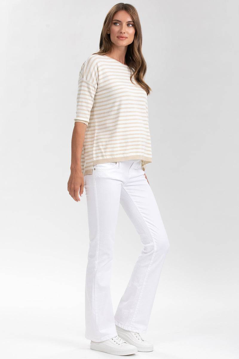 Pietro Brunelli GRADUATED FLARE | Jeans Premaman Svasati Bianchi Italia