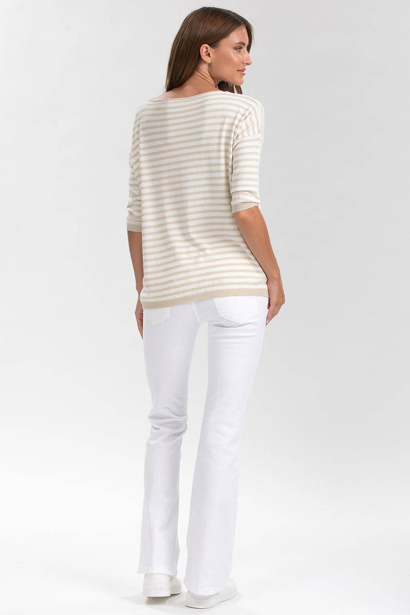 Pietro Brunelli GRADUATED FLARE | Jeans Premaman Svasati Bianchi Italia