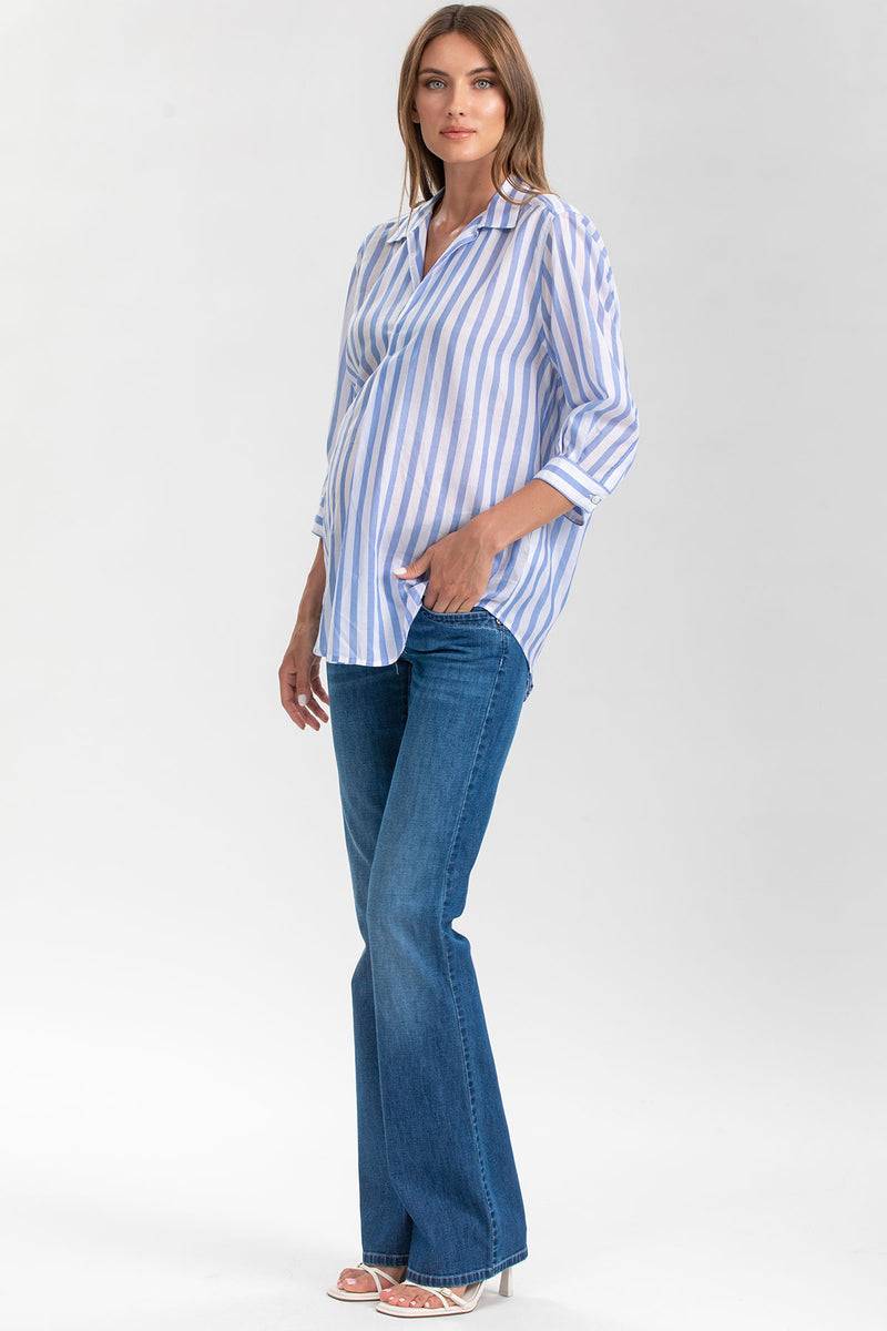 Pietro Brunelli GRADUATED FLARE WA05 | Jeans Premaman Svasati Nuovo