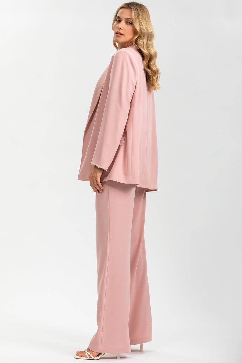 Pietro Brunelli FREDDIE | Pantaloni Premaman Rosa a Gamba Dritta Promozione