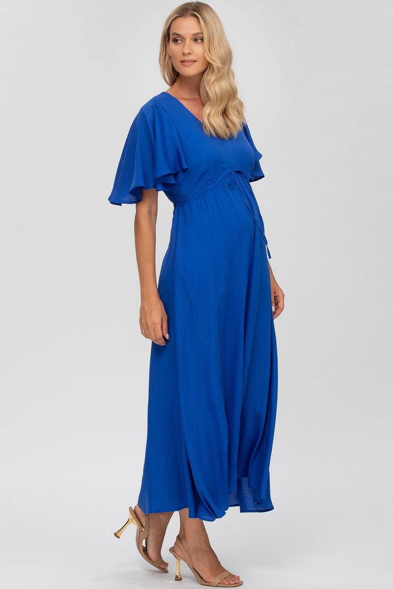 Pietro Brunelli VALENTINA | Maxi Abito Premaman Blu Pezzi Unici