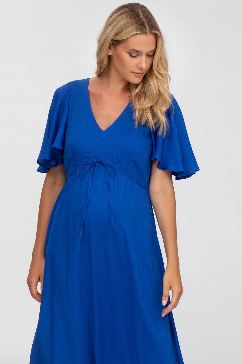 Pietro Brunelli VALENTINA | Maxi Abito Premaman Blu Pezzi Unici